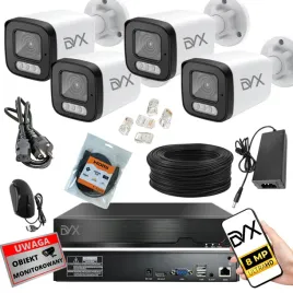 zestaw-kamer-x4-pt8l-monitoring-ip-poe-8mp-4k-uhd-rejestrator-p10chwif-nvr
