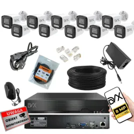 zestaw-kamer-x10-pt8l-monitoring-ip-poe-8mp-4k-uhd-rejestrator-p10chwif-nvr