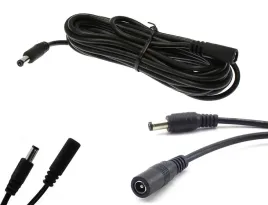 przedluzka-zasilania-kabel-do-kamer-led-zenska-meska-dc-12v-55mm-21mm-2m
