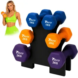 zestaw-hantli-do-cwiczen-ciezarki-hantelki-stojak-fitness-tiruto-12kg-6szt