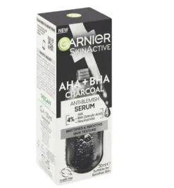 garnier-pure-active-aha-bha-charcoal-serum-30ml