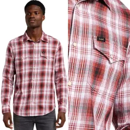 lee-clean-western-shirt-garnet-bawelniana-koszula-w-krate-zatrzaski-s