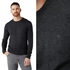 wrangler-crewneck-knit-grey-szary-melanz-lekki-sweter-z-welna-regular-l