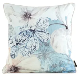 poszewka-45x45-velvet-niebieska-bezowa-kwiaty-welurowa