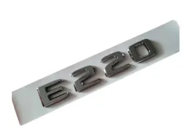 emblemat-do-mercedes-e-220-silver-glossy-srebrny-polysk-chrom