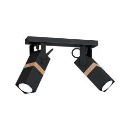 vidar-spot-2xgu10-czarny-mlp5401