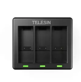 telesin-ladowarka-do-gopro-hero-9-10-11-12-trojkanalowa-akcesoria-zasilanie