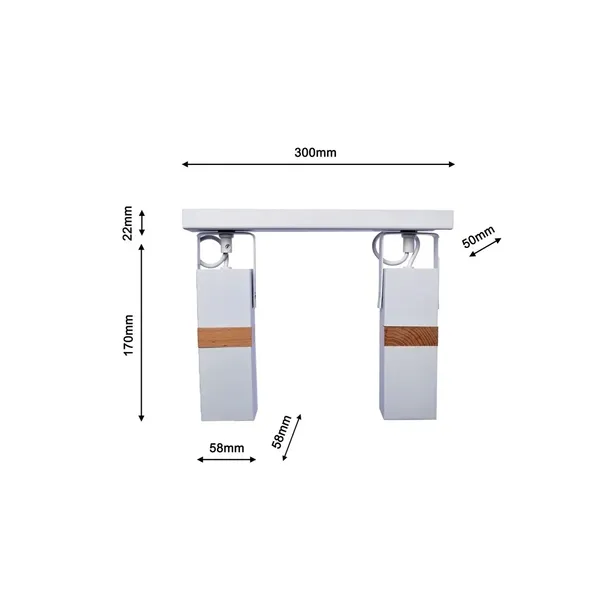 vidar-spot-2xgu10-bialy-mlp5406-material-dominujacy-metal