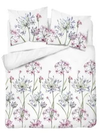 posciel-satynowa-220x200-biala-w-kwiaty-fioletowo-rozowe-botanica-satin