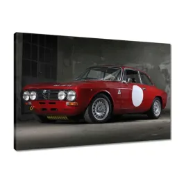 obrazy-60x40-czerwona-alfa-romeo