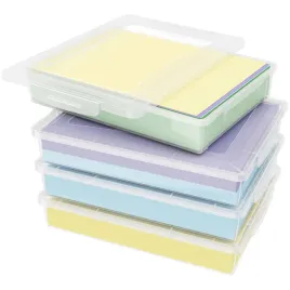 pojemniki-plastikowe-4szt-a4-organizery-biurowe-pudelka-zatrzask-zestaw-4x