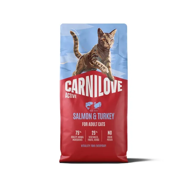 Carnilove Active Cat Salmon & Turkey for Adult 6 kg