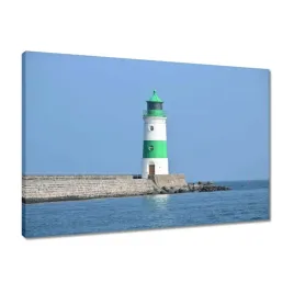 obrazy-60x40-latarnia-morska-morze