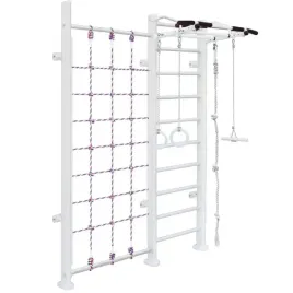 drabinka-gimnastyczna-ze-slupkiem-adler-plus-243-cm-bialy-akcesoria
