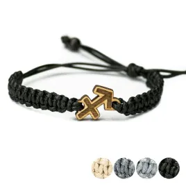 drewniana-bransoletka-znak-zodiaku-strzelec-aniegre-pleciona