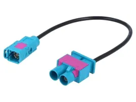 kabel-02m-fakra-gniazdofakra-wtyk-podwojny-proste-fakra
