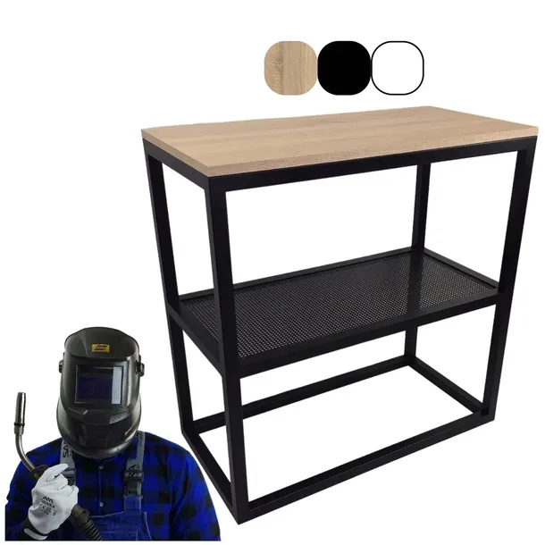 Stelaż pod akwarium 40x80x82cm siatka szafka akwariowa LOFT mocny metalowy