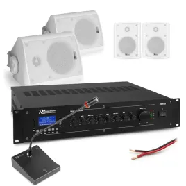zestaw-bialych-glosnikow-nasciennych-4-x-4-bc40v-z-mikrofonem-konferencyjn