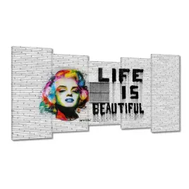 obrazy-150x80-banksy-life-is-beautiful