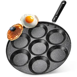 patelnia-do-jajek-granitowa-7-otworow-basic-line-30-cm