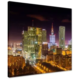 obrazy-40x40-miasto-noca
