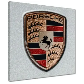 obrazy-40x40-znaczek-porsche-logo