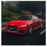 obrazy-40x40-czerwone-audi-samochod-stan-nowy
