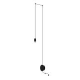 lampa-scienna-flusso-wall-czarna
