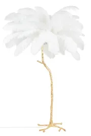 lampa-podlogowa-tiffany-175-biala-mosiadz-naturalne-piora