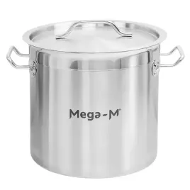 garnek-gastronomiczny-wysoki-z-pokrywka-mega-m-pro-12l-sr-25-cm-x-h-25-cm