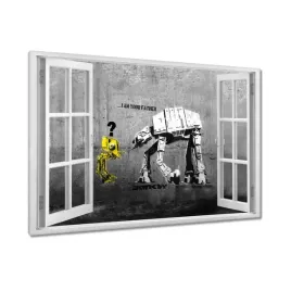 obrazy-90x60-banksy-i-am-your-father