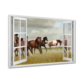 obrazy-60x40-kon-konie-jezdziectwo