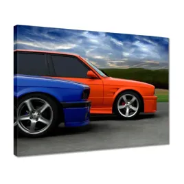 obrazy-40x30-wyscigi-bmw