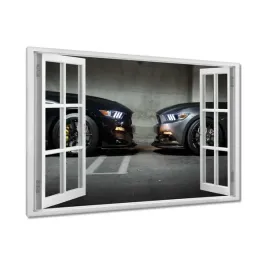 obrazy-120x80-ford-mustang-made-in-usa