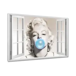 obrazy-120x80-marilyn-monroe-z-guma
