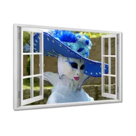 obrazy-120x80-wenecja-bal-karnawalowy
