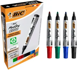 marker-bic-marking-2000-ecolutions-4-rozne-kolory-okragla-koncowka