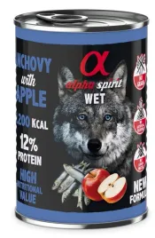 alpha-spirit-anchois-jablko-mokra-karma-pies-400-g