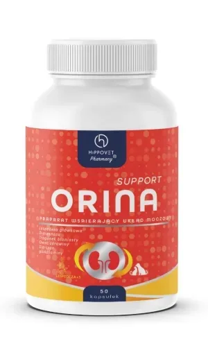 Hippovet Pharmacy ORINA SUPPORT suplement urologiczny 50 kapsułek