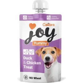 przysmak-dla-psa-pasta-calibra-joy-kaczka-kurczak-100g