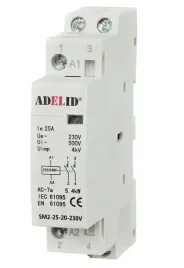 adelid-stycznik-modulowy-230v-25a-1p-1f-2no-2z