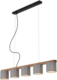 lampa-briloner-leuchten-5-plomien-retro-vintage-regulowana-metal-drewno