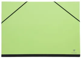 teczka-na-rysunki-clairefontaine-144804c-zielona-28x38-cm-z-gumka