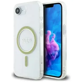 guess-iml-glitter-circle-magsafe-etui-do-iphone-16e-przezroczysty