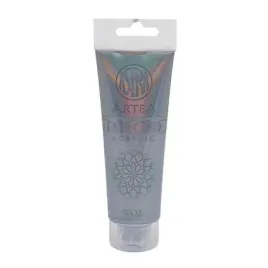 farba-akrylowa-deco-artea-75-ml-tuba-metaliczny-srebrny