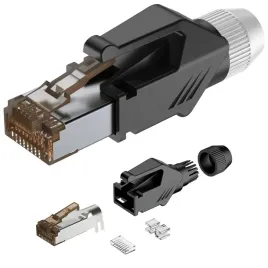 wtyk-rj45na-kabel-z-oslona-pozlacany-utp-solid-roxtone-rj45c5e-ph-wt