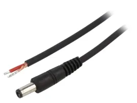 kabel-1x1mm2-przewodydc-55-25-wtyk-proste-czarny-15m