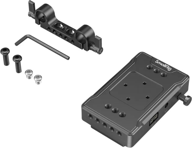 smallrig-3498-battery-adapter-plate-v-mount-basic-version-with-dual-rod-kod-producenta-cl-3498
