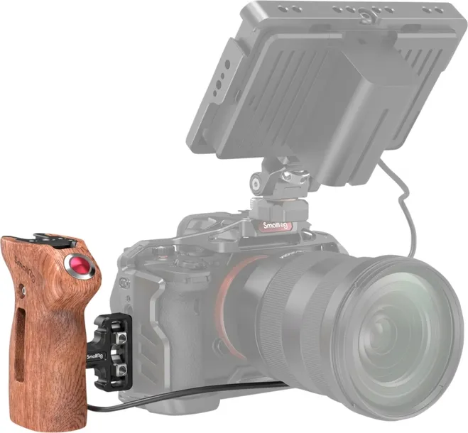 smallrig-3323-side-handle-wood-with-start-stop-remote-trigger-marka-smallrig