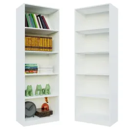 regal-na-ksiazki-bialy-5-polek-60-cm-segregatory